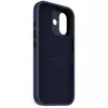 Pokrowiec na telefon komórkowy Decoded D25IPO17BCS9TY do iPhone 17 — pokrowiec, pasuje do 16 cm (6,3 cala), granatowy, mikrofibra i PU