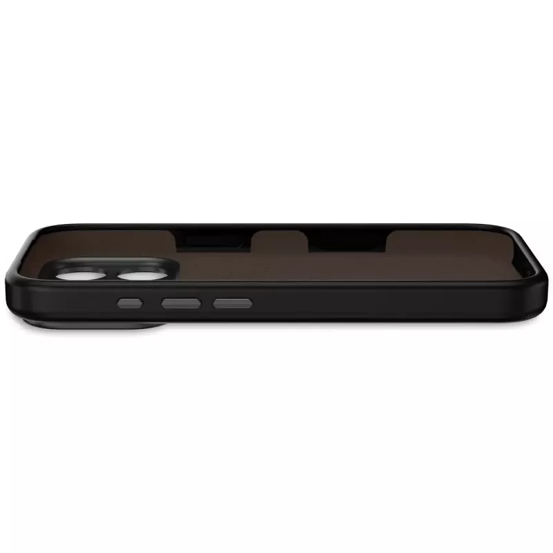 Decoded silikonowy tył etui na Apple iPhone 17 Pro Max — kompatybilny z 6,9 cala (17,5 cm), czarny, mikrofibra/PU