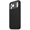 Decoded silikonowy tył etui na Apple iPhone 17 Pro Max — kompatybilny z 6,9 cala (17,5 cm), czarny, mikrofibra/PU