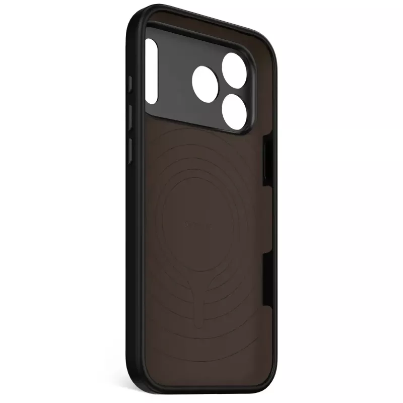 Decoded silikonowy tył etui na Apple iPhone 17 Pro Max — kompatybilny z 6,9 cala (17,5 cm), czarny, mikrofibra/PU