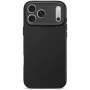 Decoded silikonowy tył etui na Apple iPhone 17 Pro Max — kompatybilny z 6,9 cala (17,5 cm), czarny, mikrofibra/PU