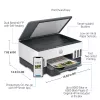 Drukarka HP Smart Tank, atramentowa termiczna, druk kolorowy, 4800 x 1200 DPI, A4, druk bezpośredni, szary