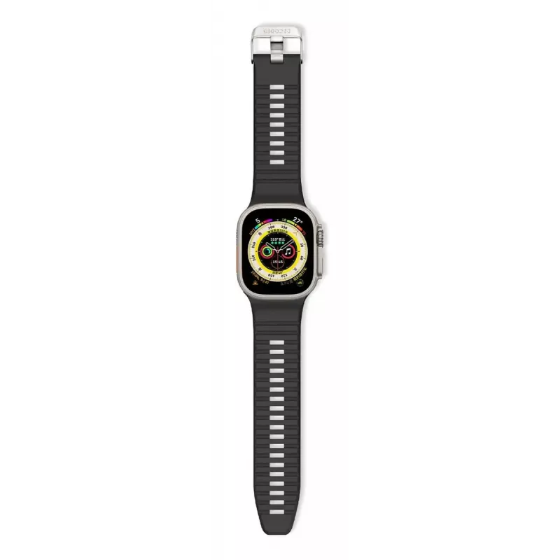 Strap Decoded Ultra Traction Strap do Smartwatcha, Czarny, Silikon, 1 szt.