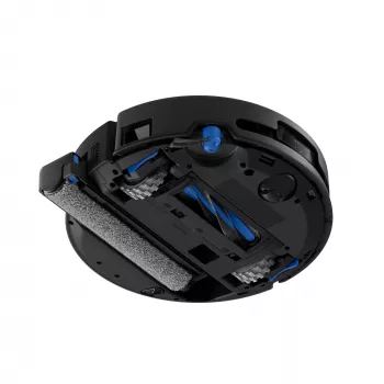 Robot odkurzacz Ecovacs DEEBOT T90 PRO OMNI — bezworkowy pojemnik na kurz 0,25 l, czas pracy 350 min, Li‑Ion 4000 mAh, czarny