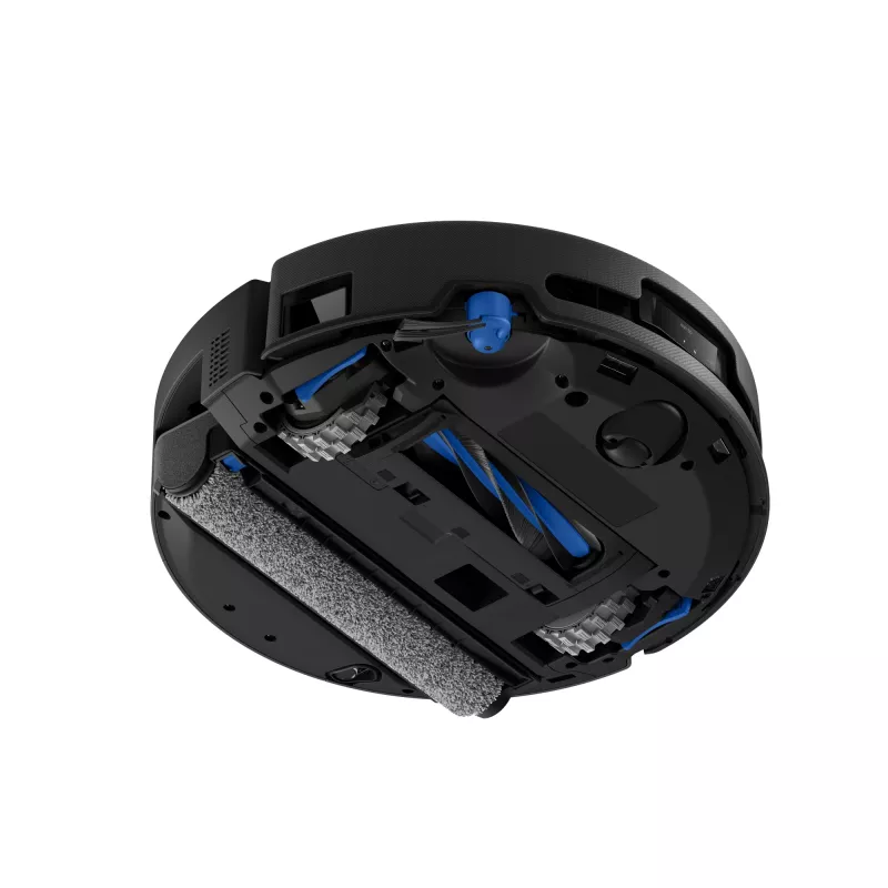 Robot odkurzacz Ecovacs DEEBOT T90 PRO OMNI — bezworkowy pojemnik na kurz 0,25 l, czas pracy 350 min, Li‑Ion 4000 mAh, czarny