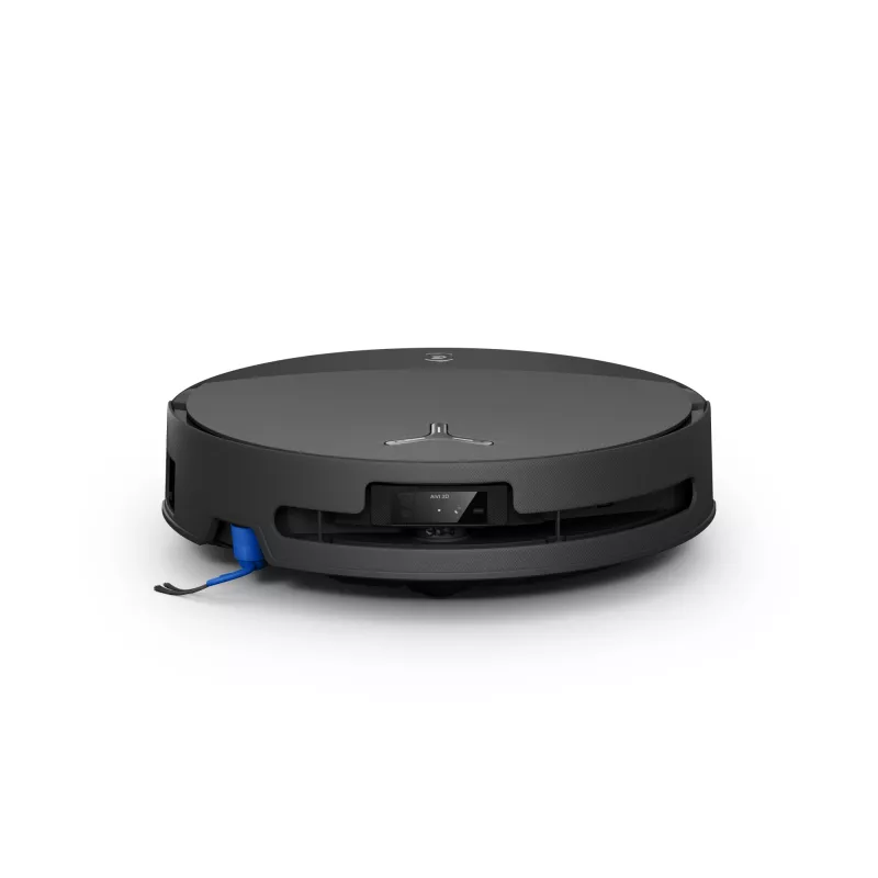 Robot odkurzacz Ecovacs DEEBOT T90 PRO OMNI — bezworkowy pojemnik na kurz 0,25 l, czas pracy 350 min, Li‑Ion 4000 mAh, czarny