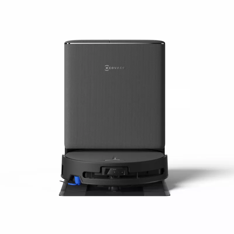 Robot odkurzacz Ecovacs DEEBOT T90 PRO OMNI — bezworkowy pojemnik na kurz 0,25 l, czas pracy 350 min, Li‑Ion 4000 mAh, czarny