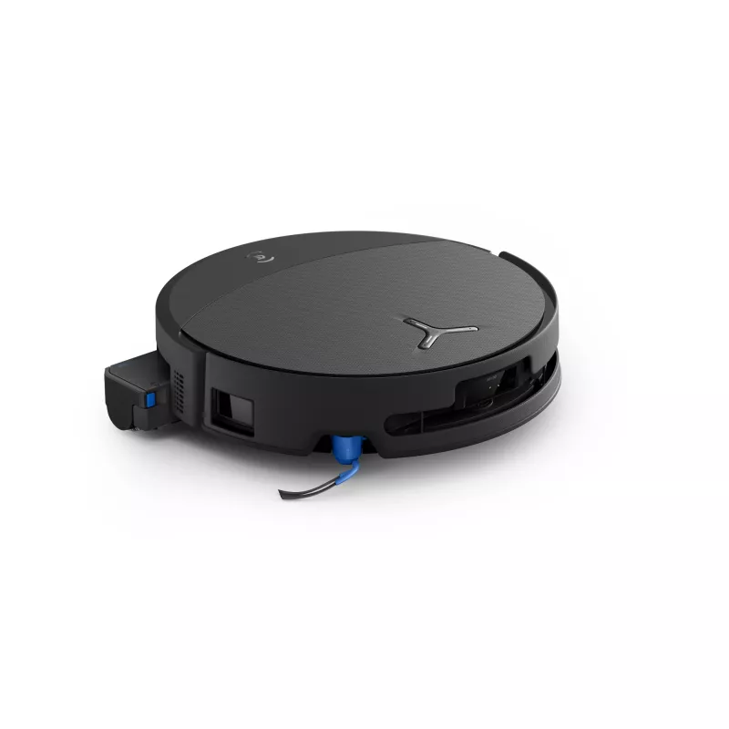 Robot odkurzacz Ecovacs DEEBOT T90 PRO OMNI — bezworkowy pojemnik na kurz 0,25 l, czas pracy 350 min, Li‑Ion 4000 mAh, czarny