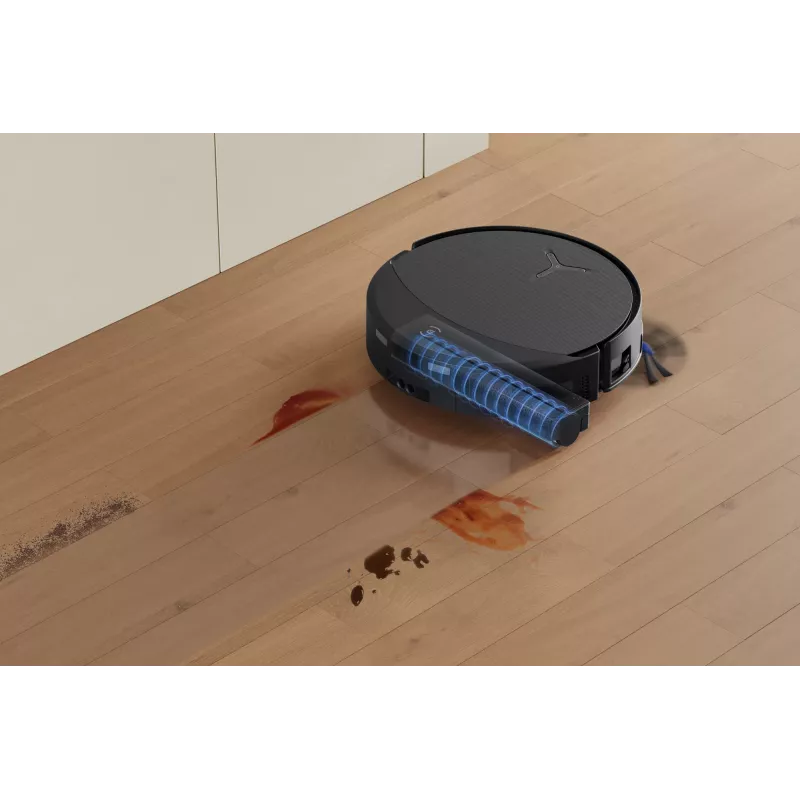 Robot odkurzacz Ecovacs DEEBOT T90 PRO OMNI — bezworkowy pojemnik na kurz 0,25 l, czas pracy 350 min, Li‑Ion 4000 mAh, czarny