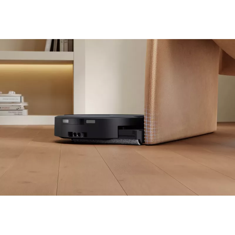 Robot odkurzacz Ecovacs DEEBOT T90 PRO OMNI — bezworkowy pojemnik na kurz 0,25 l, czas pracy 350 min, Li‑Ion 4000 mAh, czarny