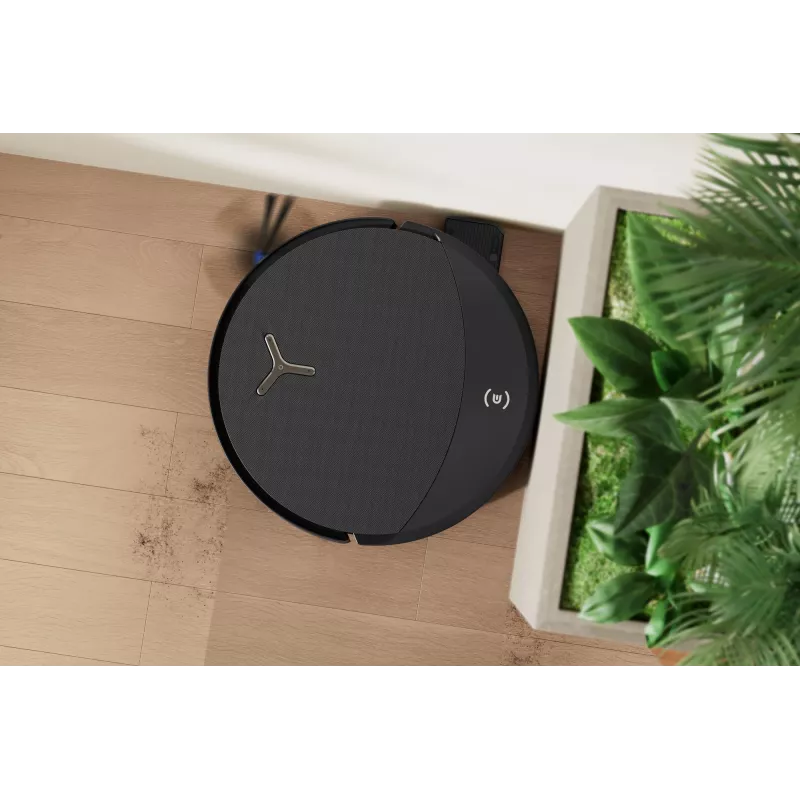 Robot odkurzacz Ecovacs DEEBOT T90 PRO OMNI — bezworkowy pojemnik na kurz 0,25 l, czas pracy 350 min, Li‑Ion 4000 mAh, czarny