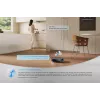 Robot odkurzacz Ecovacs DEEBOT T90 PRO OMNI — bezworkowy pojemnik na kurz 0,25 l, czas pracy 350 min, Li‑Ion 4000 mAh, czarny