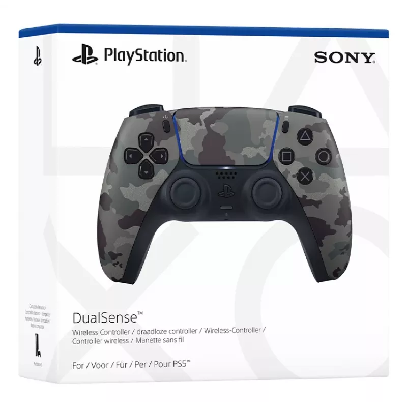 Gamepad Sony DualSense v3 Camouflage — Bluetooth/USB, PS5, wbudowana bateria, USB‑C, 160×106×66 mm
