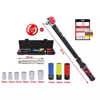 Klucz dynamometryczny KS Tools 516.2400 Waga 3,04 kg