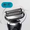 Braun Series 7 71-N7200cc Golarka foliowa Trymer Czarny