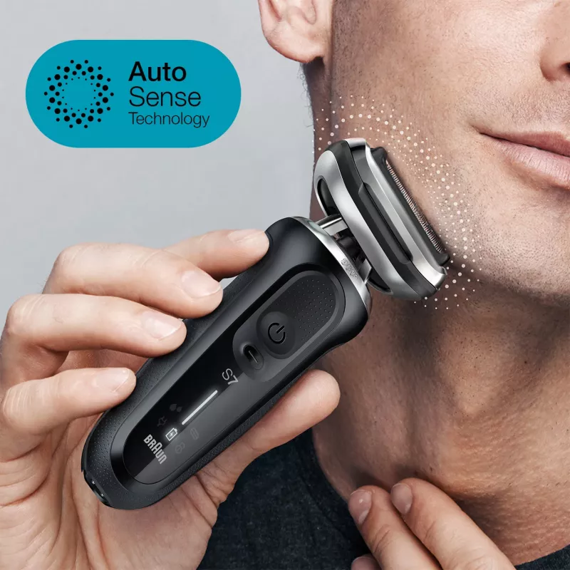 Braun Series 7 71-N7200cc Golarka foliowa Trymer Czarny