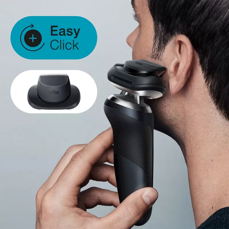 Braun Series 7 71-N7200cc Golarka foliowa Trymer Czarny