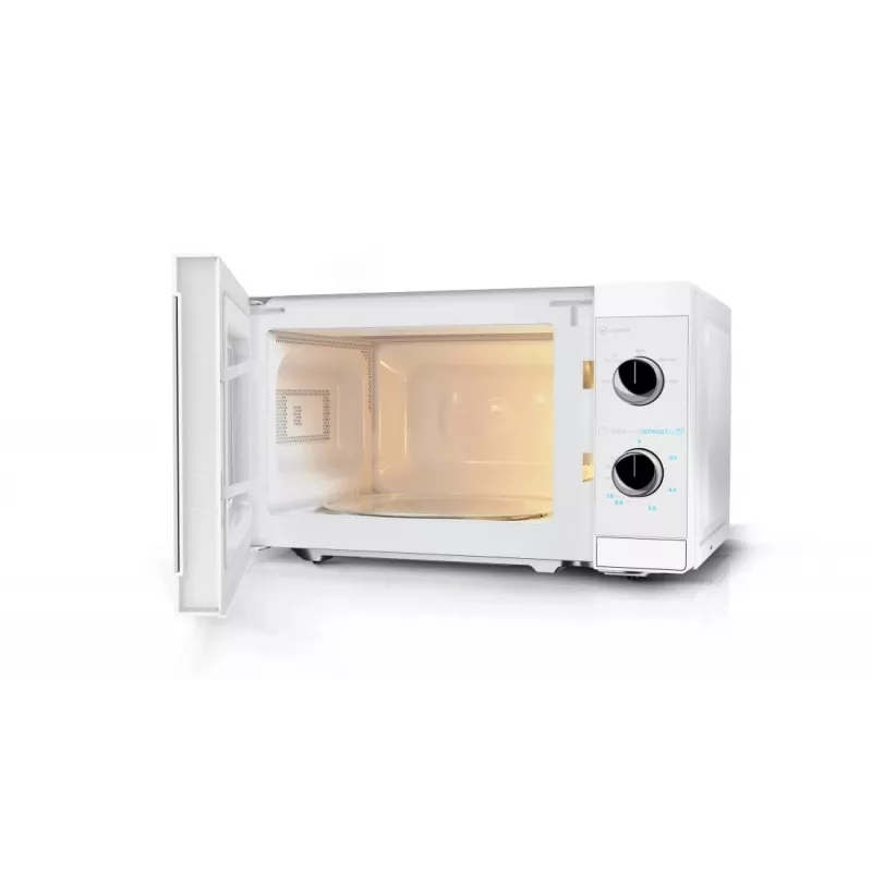 Kuchenka mikrofalowa Sharp YC-MS01E-C Biała Pojedyncza kuchenka mikrofalowa Nablatowa 20 L 800 W