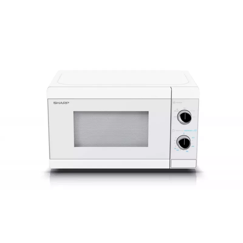 Kuchenka mikrofalowa Sharp YC-MS01E-C Biała Pojedyncza kuchenka mikrofalowa Nablatowa 20 L 800 W