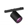 Smart lighting spot Philips Hue biały and colour ambience Perifo cylinder spotlight Bluetooth Czarny