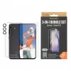 Zestaw folii ochronnych PanzerGlass 3-w-1 do Samsung Galaxy A55 5G — Ultra-Wide Fit, EasyAligner, szkło hartowane/PET