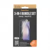 Zestaw folii ochronnych PanzerGlass 3-w-1 do Samsung Galaxy A55 5G — Ultra-Wide Fit, EasyAligner, szkło hartowane/PET