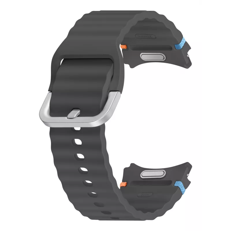 Samsung Sport Band (S/M) dla Galaxy Watch 7, pasek, smartwatch, szary, Samsung, Galaxy Watch7/Watch6/Watch5 Pro/Watch4, guma