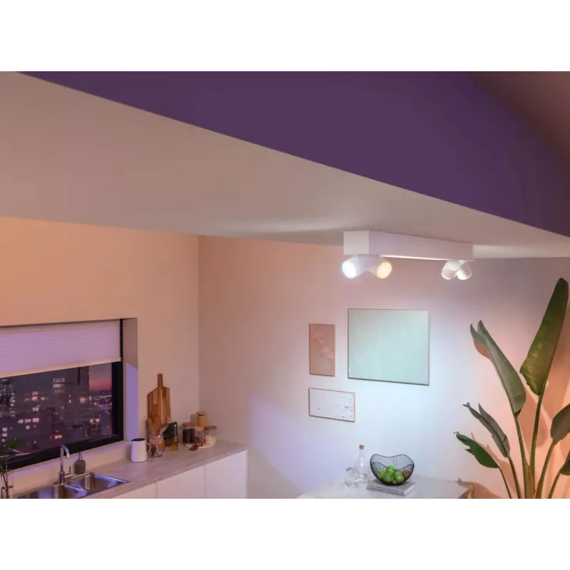 Philips Hue biały and colour ambience Centris 4-punktowa lampa sufitowa