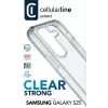 Cellularline Clear Protect - Galaxy S25 twarde etui z gumowymi krawędziami