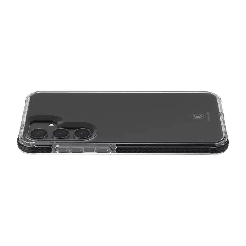 Cellularline Tetra Force Strong Guard - Galaxy S25 Ultra-ochronne, przeciwwstrząsowe elastyczne etui z wbudowaną technologią antybakteryjną Microban®