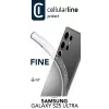 Cellularline Fine - Galaxy S25 Ultra, Cover, Samsung, Galaxy S25 Ultra, 17.3 cm (6.8 cala), Przezroczysty
