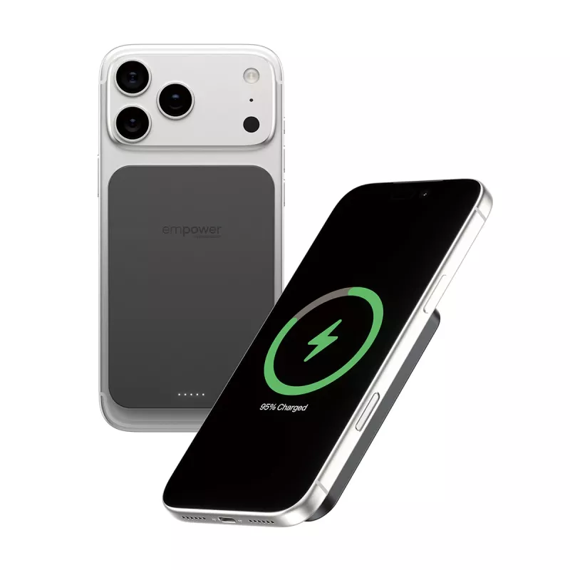 Power bank PanzerGlass empower™ 5000mAh Space Czarny przenośna ładowarka