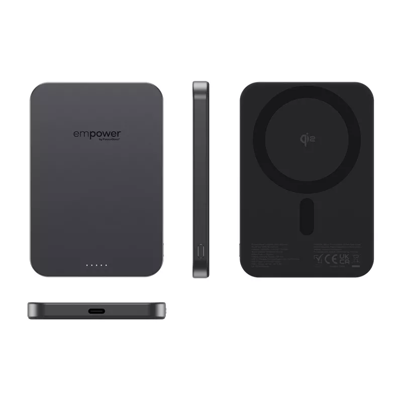 Power bank PanzerGlass empower™ 5000mAh Space Czarny przenośna ładowarka