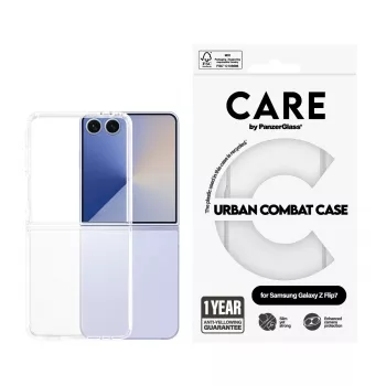 PanzerGlass CARE™ by ® Urban Combat etui Transparent Samsung Galaxy Z Flip7