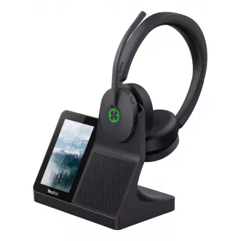 Yealink WH68 Workstation Headset, przewodowy i bezprzewodowy, 20 - 20000 Hz, połączenia/muzyka, 155 g, zestaw słuchawkowy, czarny