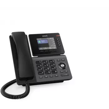 Telefon IP Snom D810W — wyświetlacz IPS 3,36 cala, Gigabit Ethernet, Wi‑Fi (802.11a/b/g/n/ac), PoE, czarny