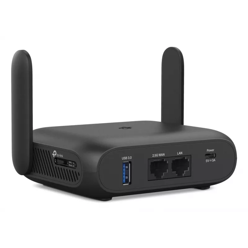 TP-Link BE3600 Wi-Fi 7 router bezprzewodowy 2.5 Gigabit Ethernet Dwupasmowy (2.4 GHz / 5 GHz) Czarny