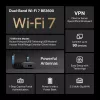 TP-Link BE3600 Wi-Fi 7 router bezprzewodowy 2.5 Gigabit Ethernet Dwupasmowy (2.4 GHz / 5 GHz) Czarny