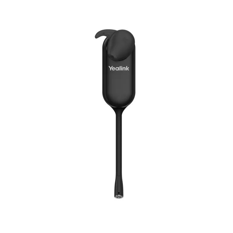 Yealink WHM631T Zestaw słuchawkowy Bezprzewodowy Zauszny Biuro/Call center Micro-USB Czarny