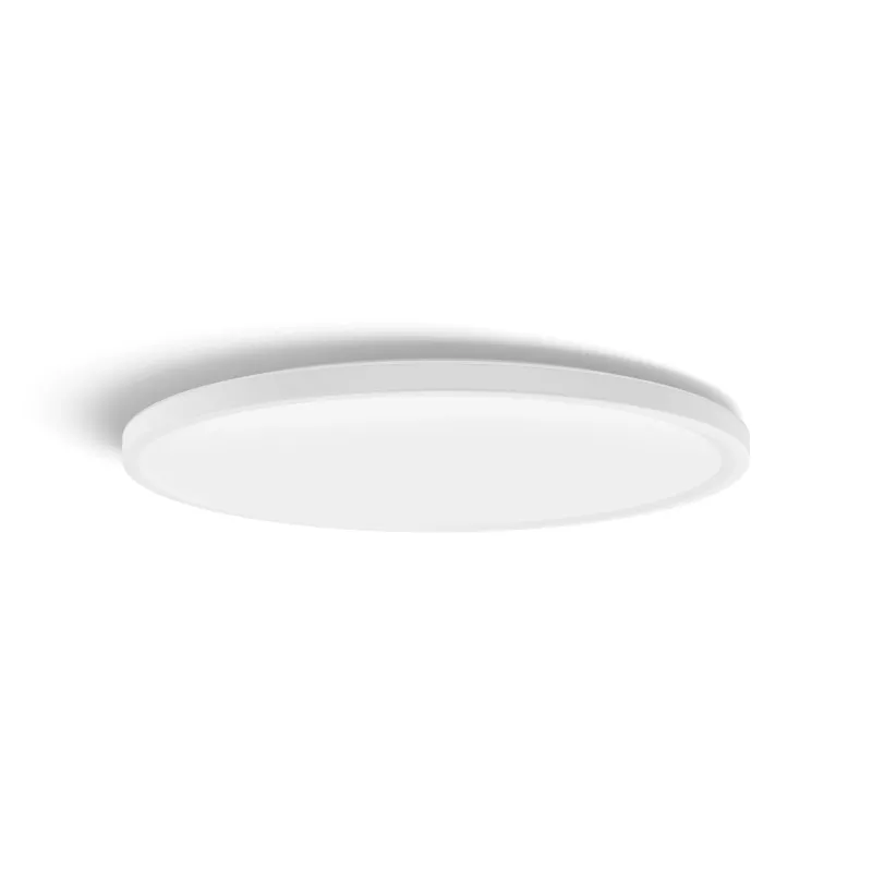 Lampa sufitowa Philips Hue Devote cienki okrągła LED 23W, biała, Ø42,1 cm, uniwersalna lokalizacja