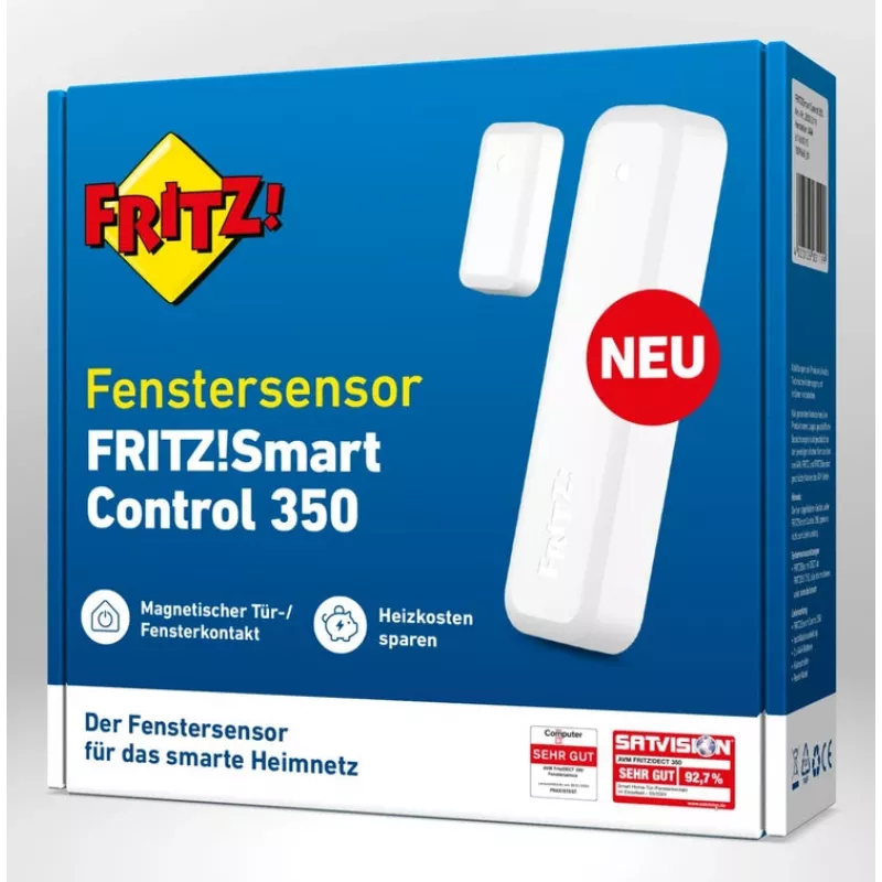 FRITZ Smart Control 350 czujnik drzwi/okna bezprzewodowy drzwi/okno biały