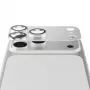 PanzerGlass Fender Camera Protector do iPhone 17 Pro Max — Silikon, Srebrny, Odporny na Zarysowania i Wstrząsy