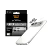 PanzerGlass Fender Camera Protector do iPhone 17 Pro Max — Silikon, Srebrny, Odporny na Zarysowania i Wstrząsy
