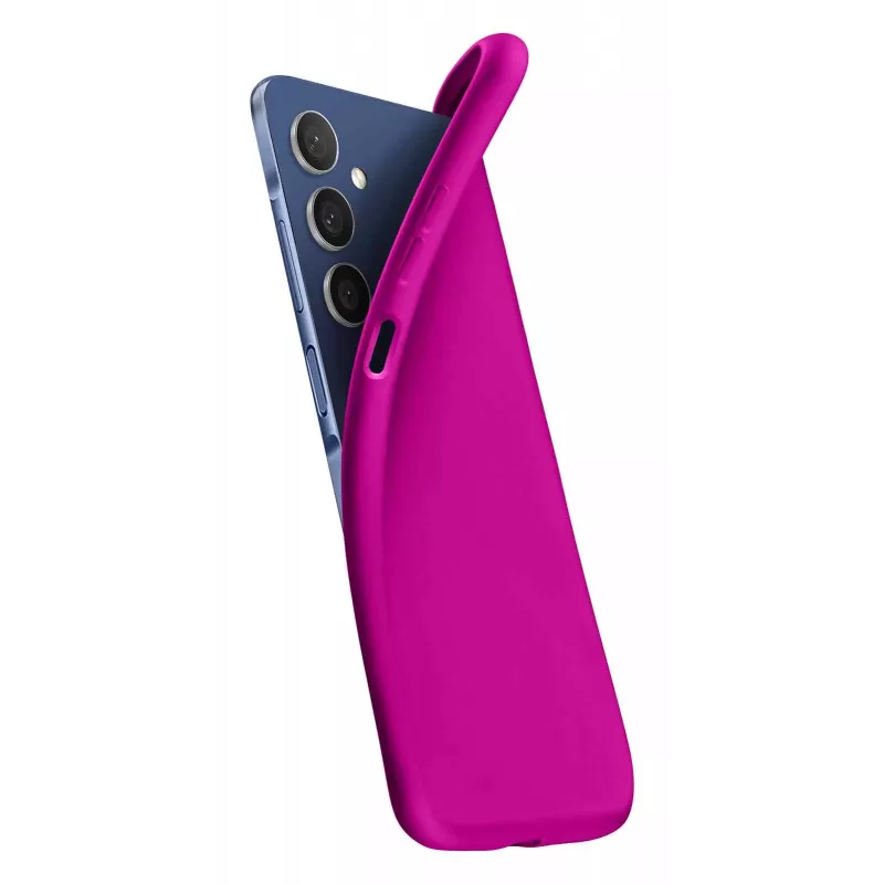 Cellularline Chroma - Galaxy A26 Kolorowe miękkie gumowe etui, Cover, Samsung, Galaxy A26, 16,8 cm (6,6 cala), Różowy