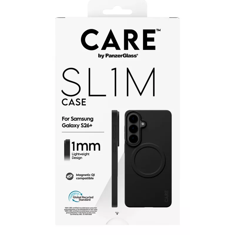 Ochronne etui PanzerGlass CARE SL1M do Samsung Galaxy S26+ w kolorze czarnym (CR06231)