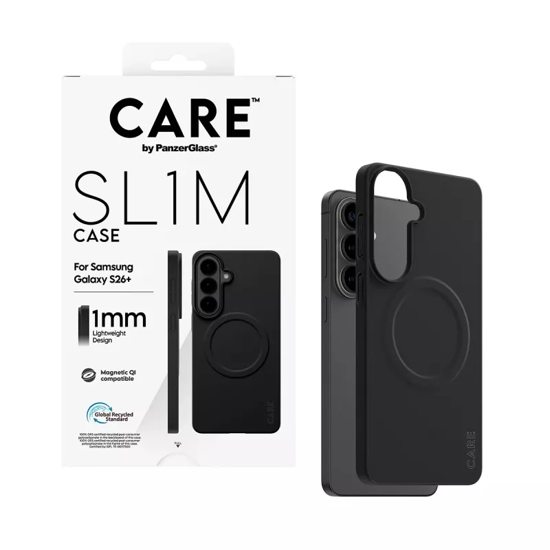 Ochronne etui PanzerGlass CARE SL1M do Samsung Galaxy S26+ w kolorze czarnym (CR06231)