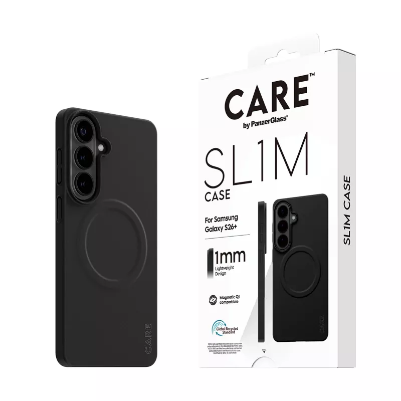 Ochronne etui PanzerGlass CARE SL1M do Samsung Galaxy S26+ w kolorze czarnym (CR06231)