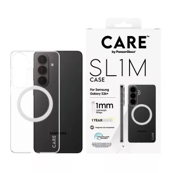 PanzerGlass CARE™ SL1M Przezroczyste etui ochronne z Qi do Samsung Galaxy S26+ (6,7 cala)