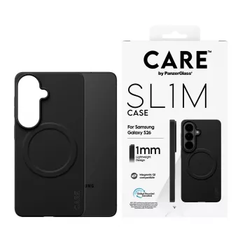 Ochronne etui PanzerGlass CARE SL1M do Samsung Galaxy S26, czarne