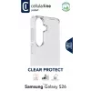 Cellularline Clear Protect - twarde etui do Galaxy S26 z gumowymi krawędziami